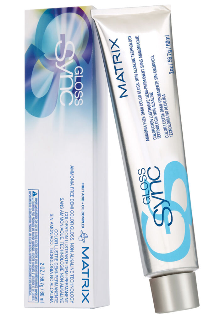 Matrix Gloss Sync Non-Alkaline Acid Demi-Permanent Hair Color 2 oz.